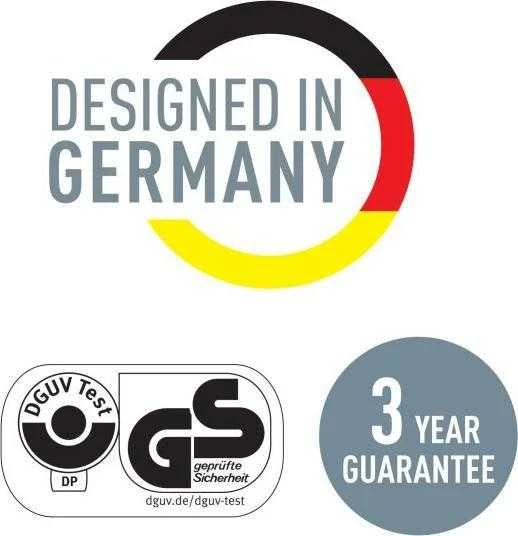 Leitz segtuvas Leitz didelių metalinių skylių perforatorius, juoda, 10 metų garantija, 30 lapų 50081095