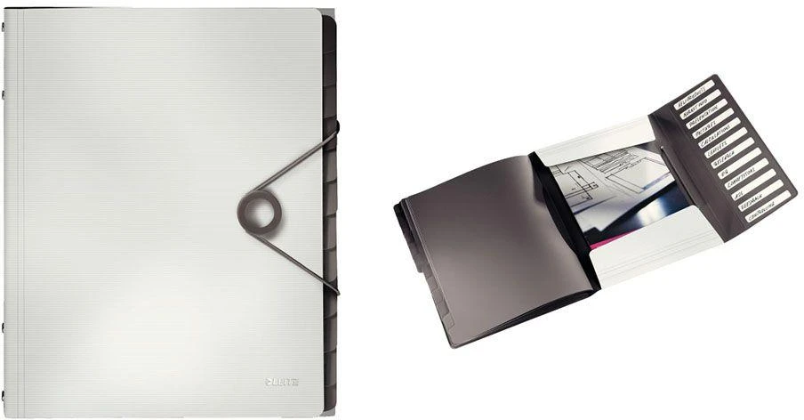 Leitz Solid dokumentų aplankas su skyreliais