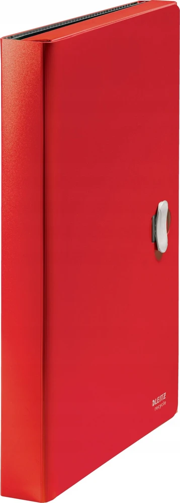 Leitz Folder su 5 przeg Recycle* A4 PP raudona