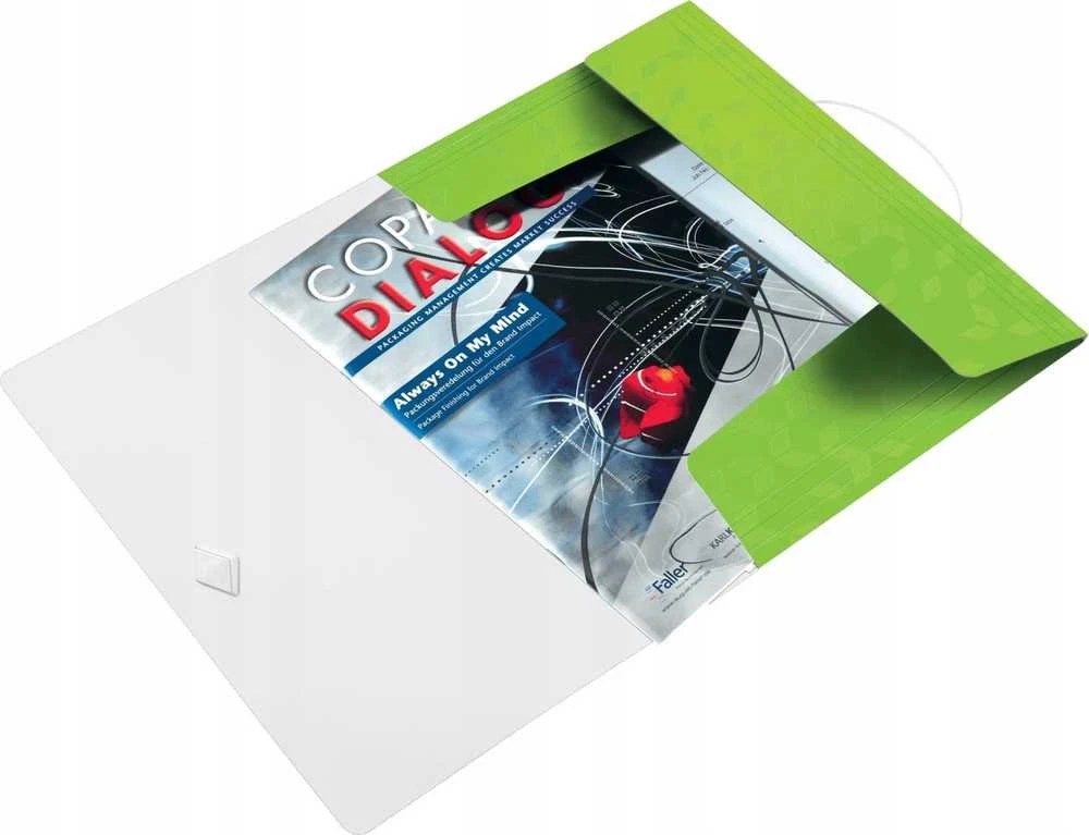 LEITZ WOW aplankas su trimis atvartais ir žurnalu