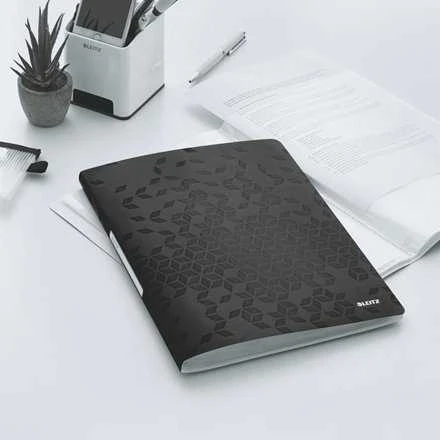 Leitz WOW - A4 pasiūlymo albumas 20 Juodas marškinėlių (46310095)