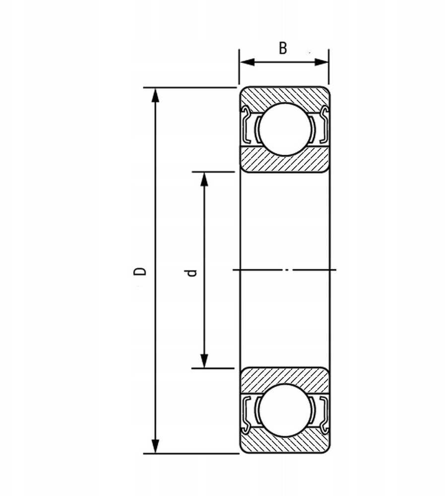 SKF Leje SKF 6006 2Z