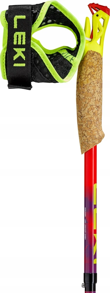 LEKI TRL Ultratrail FX One žygio lazdos, 120 cm, raudonos