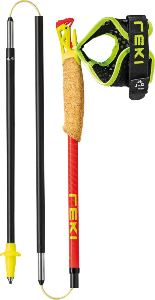 LEKI ėjimo lazdos TRL ULTRATR FX.ONE SLITE, raudonos, 115 cm