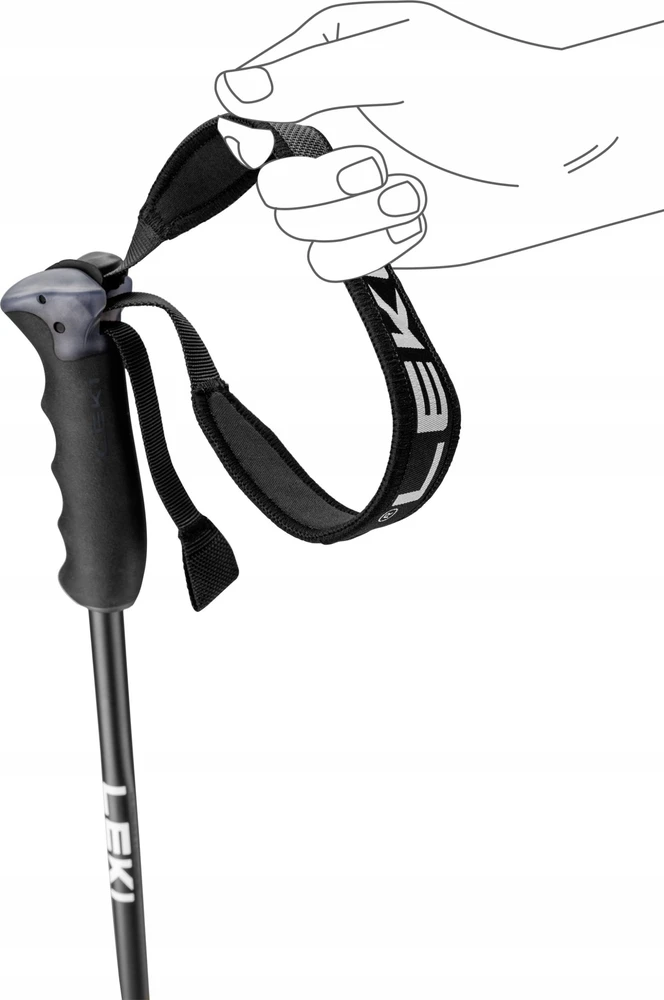 LEKI POLES NEOLITE AIRFOIL 120