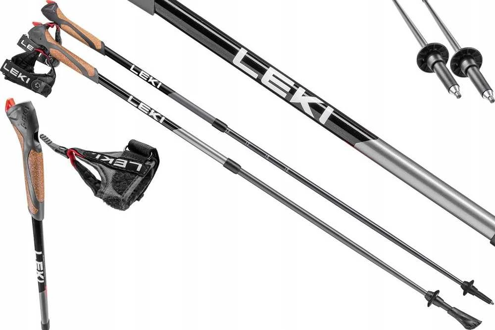 Leki LEKI KIJE Nordic Walking Spin juoda