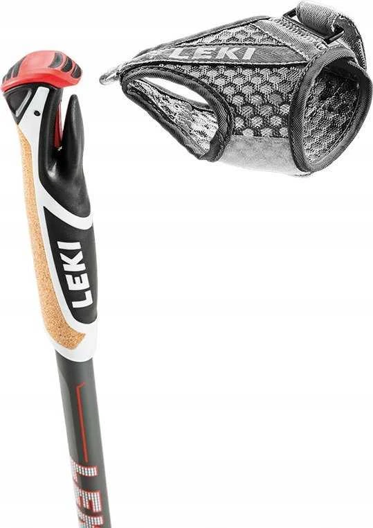 "Leki Traveller Alu 2023 Nordic Walking" juoda pora
