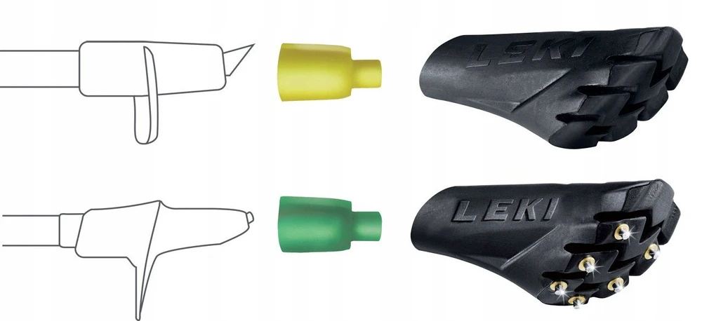 Leki LEKI Silent Spike Pad NW Multi System konk stulpams - 882310103