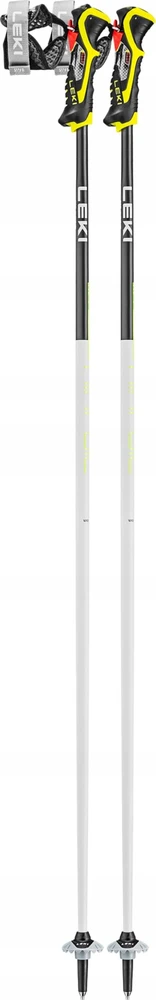 Leki LEKI STICKS 3D AIRFOIL balta/geltona 115