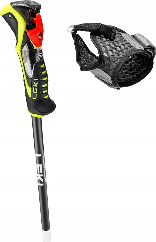 Leki LEKI STICKS 3D AIRFOIL balta/geltona 115
