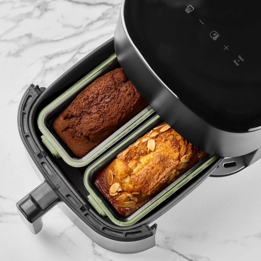 Lékué INSERT FOR AIR FRYER GLASS 2PCS