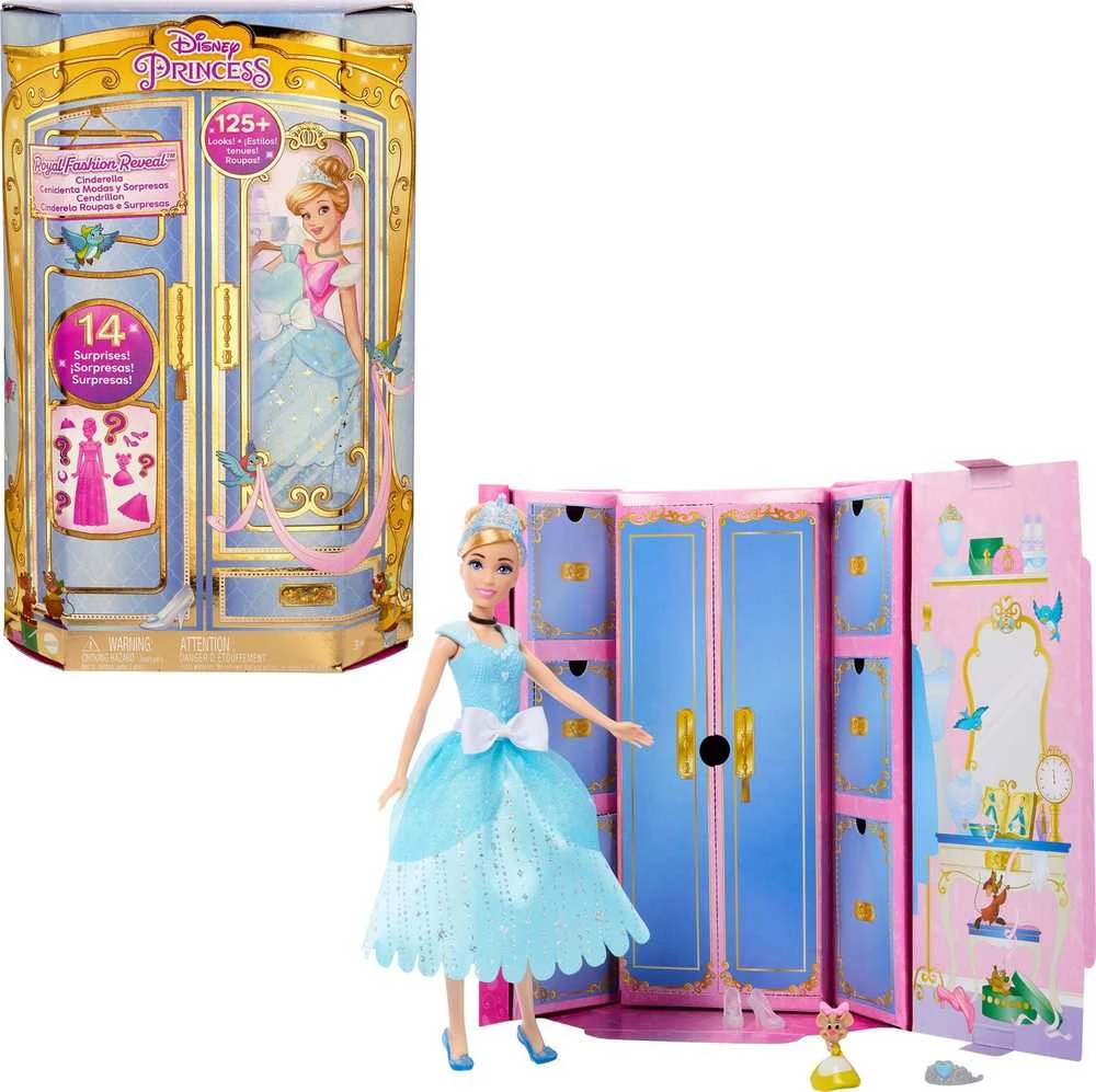 Mattel Lėlė Disney princesė Pelenė su aksesuarais