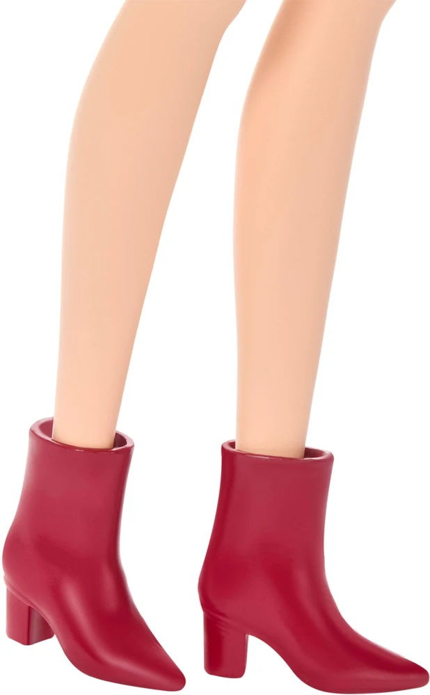 Mattel BARBIE madistė rausva suknele (JJN59)