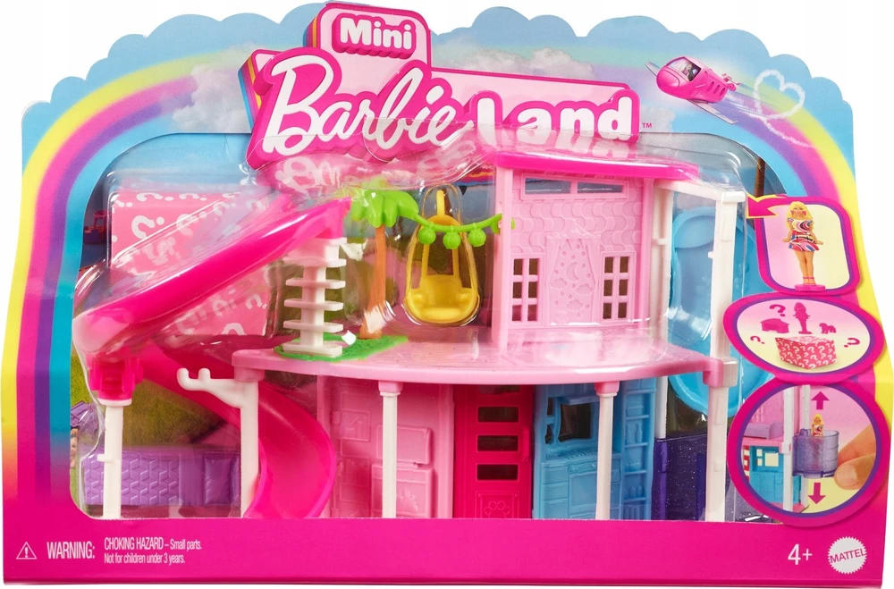 Barbie Mini namai Barbė su staigmena HYF45