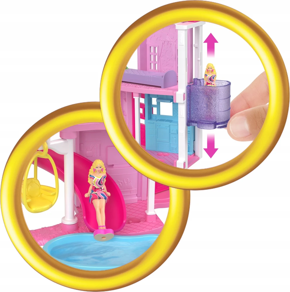 Barbie Mini namai Barbė su staigmena HYF45