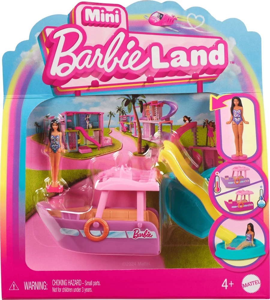 Barbie Mini BarbieLand Doll and Vehicle HYF41