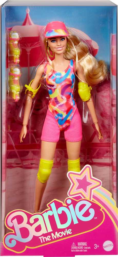 Lėlė Barbie Barbie Signature Margot Robbie ant riedučių (HRB04)