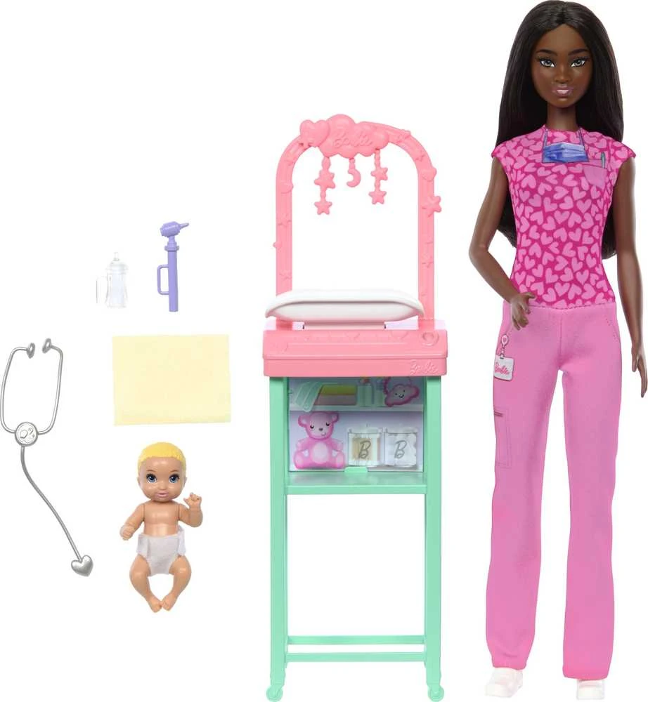 Barbie kūdikių gydytoja lėlė JCR71 JCR73