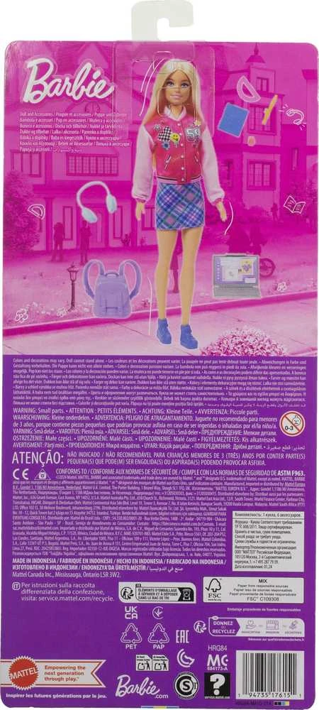 Mattel BARBIE BACK TO SCHOOL lėlės rinkinys (HRG84)