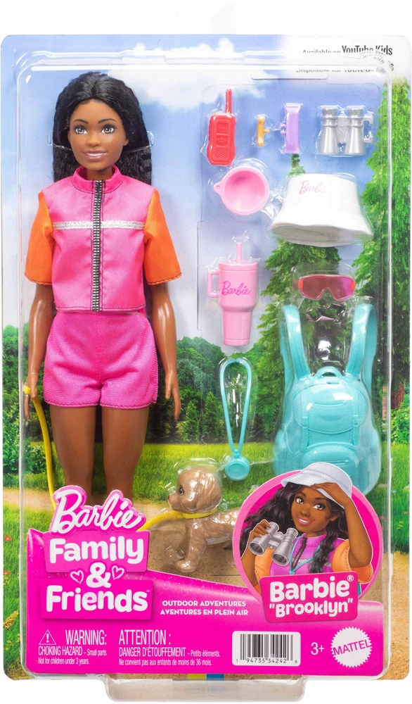 Mattel Lėlė Barbie Adventure Brooklyn