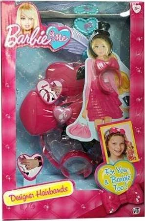 Barbie By Mattel Barbė iš Mattel, Glamtastic, Lėlės Priedas Play Set, Barbė ir aš, Mergaitėms, 3+ metai