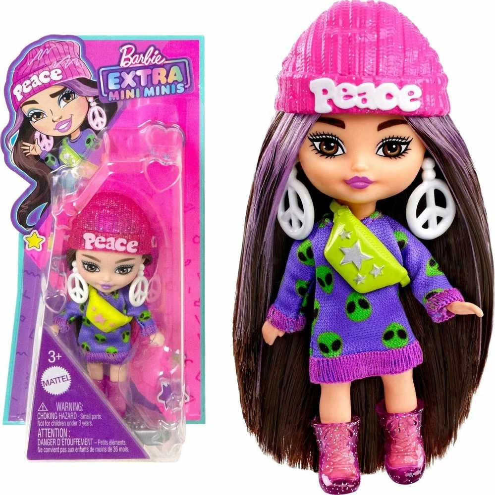 Mattel Stilinga mados lėlė „Barbie Extra Mini Minis“ aksesuarai HLN46 ZA5105 B