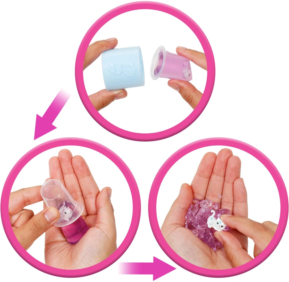 Mattel Barbie Barbė - Glam Party neišpakuota violetinė maža lėlė (JFY66)