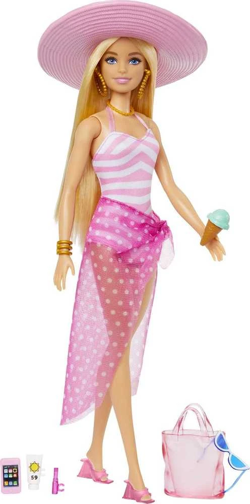 Mattel „Barbie Beach“ paplūdimio lėlės rinkinys