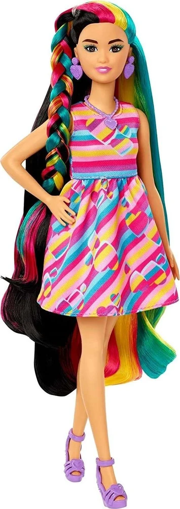 Barbie Totaly Hair lėlė azijietė