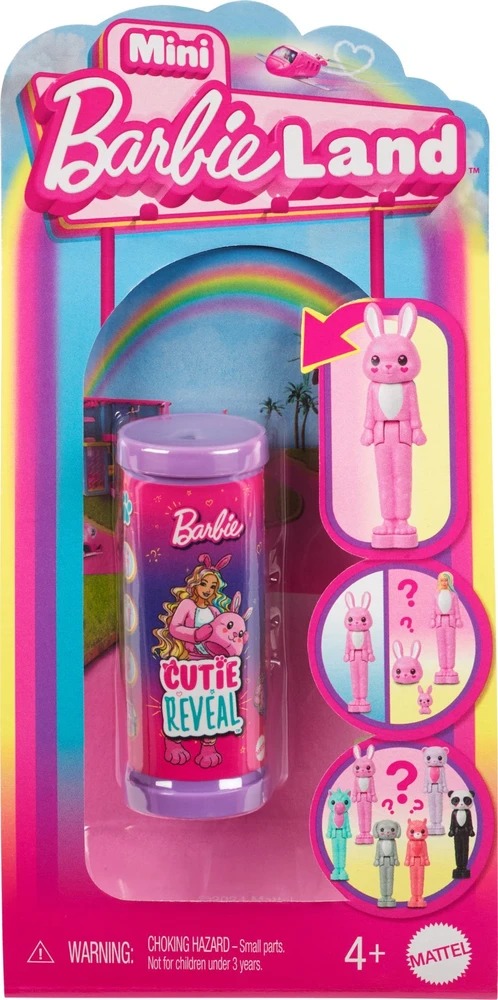 Mattel BARBIELAND CUTIE REVEAL mini siurprizas (HYM25)