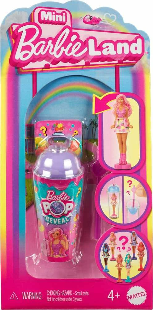 Mattel BARBIELAND POP REVEAL mini siurprizas (HYM26)