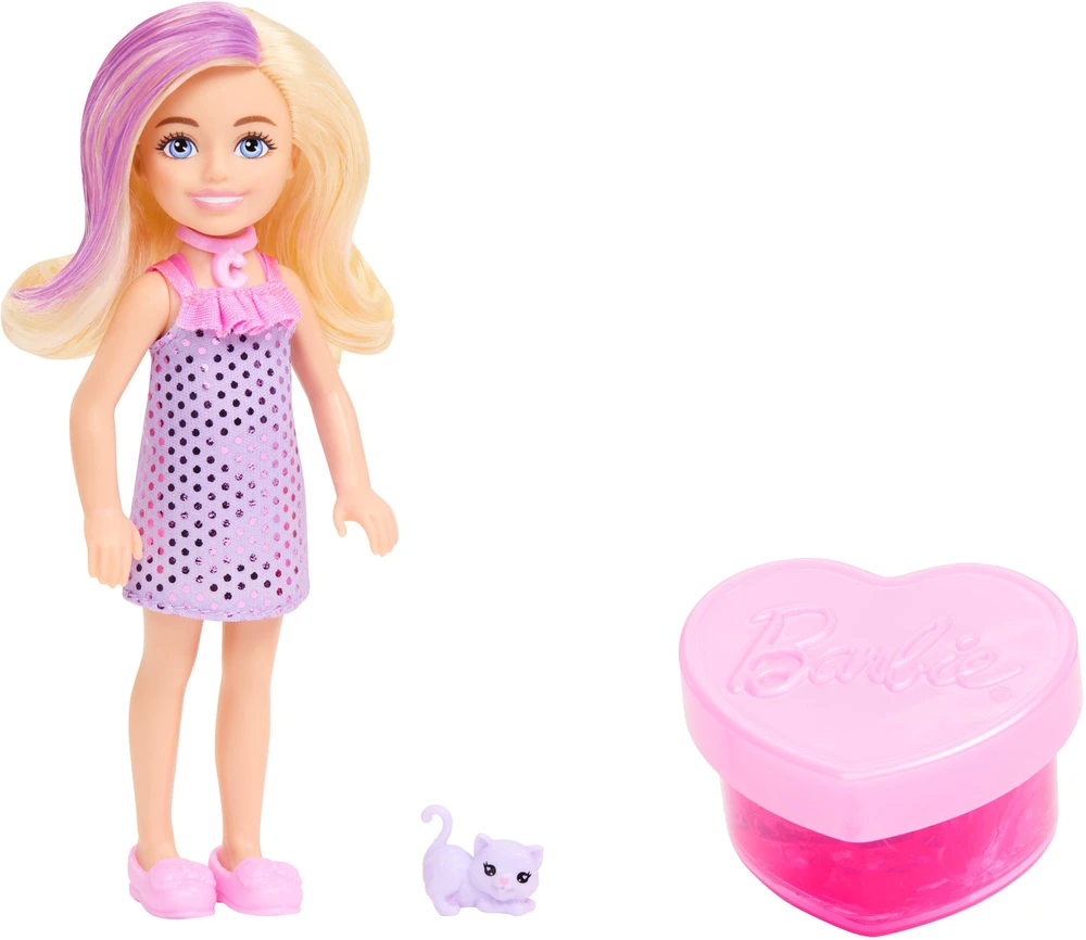 Barbie lėlė Mattel BRB CHELSEA GLAM PARTY STAIGMENA JFY04 TUB3