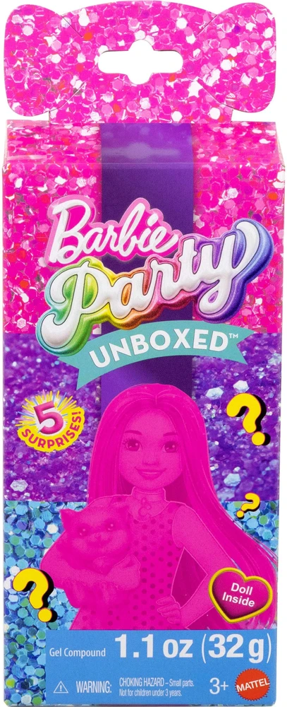 Barbie lėlė Mattel BRB CHELSEA GLAM PARTY STAIGMENA JFY04 TUB3