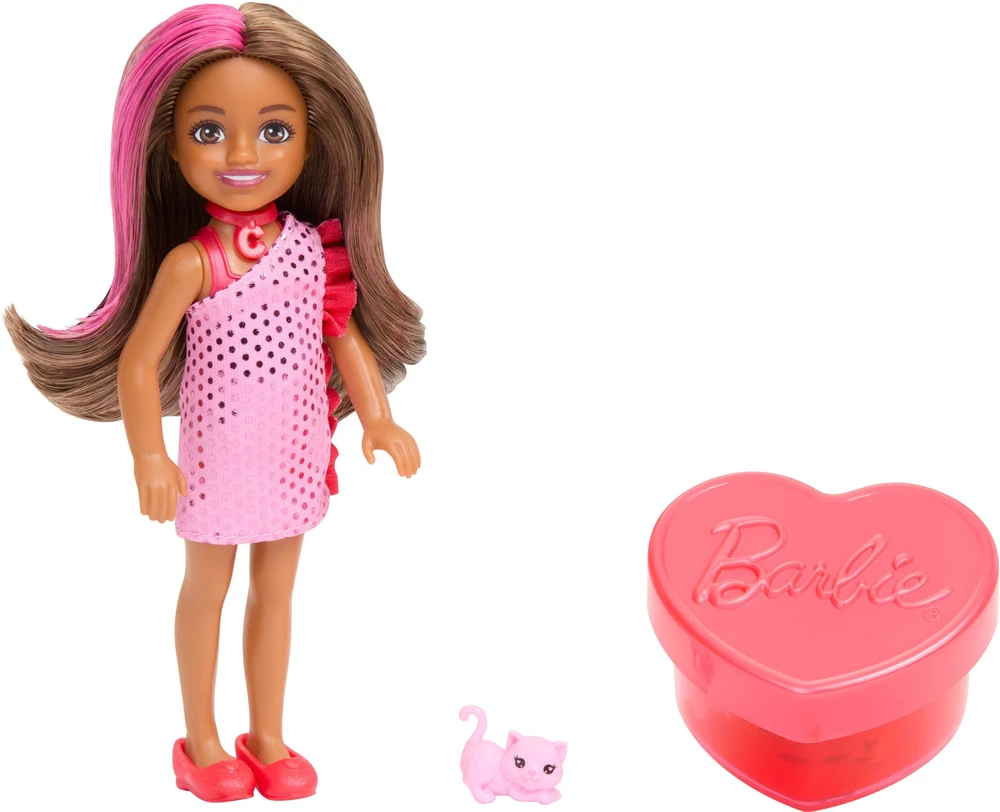 Barbie lėlė Mattel BRB CHELSEA GLAM PARTY STAIGMENA JFY04 TUB3