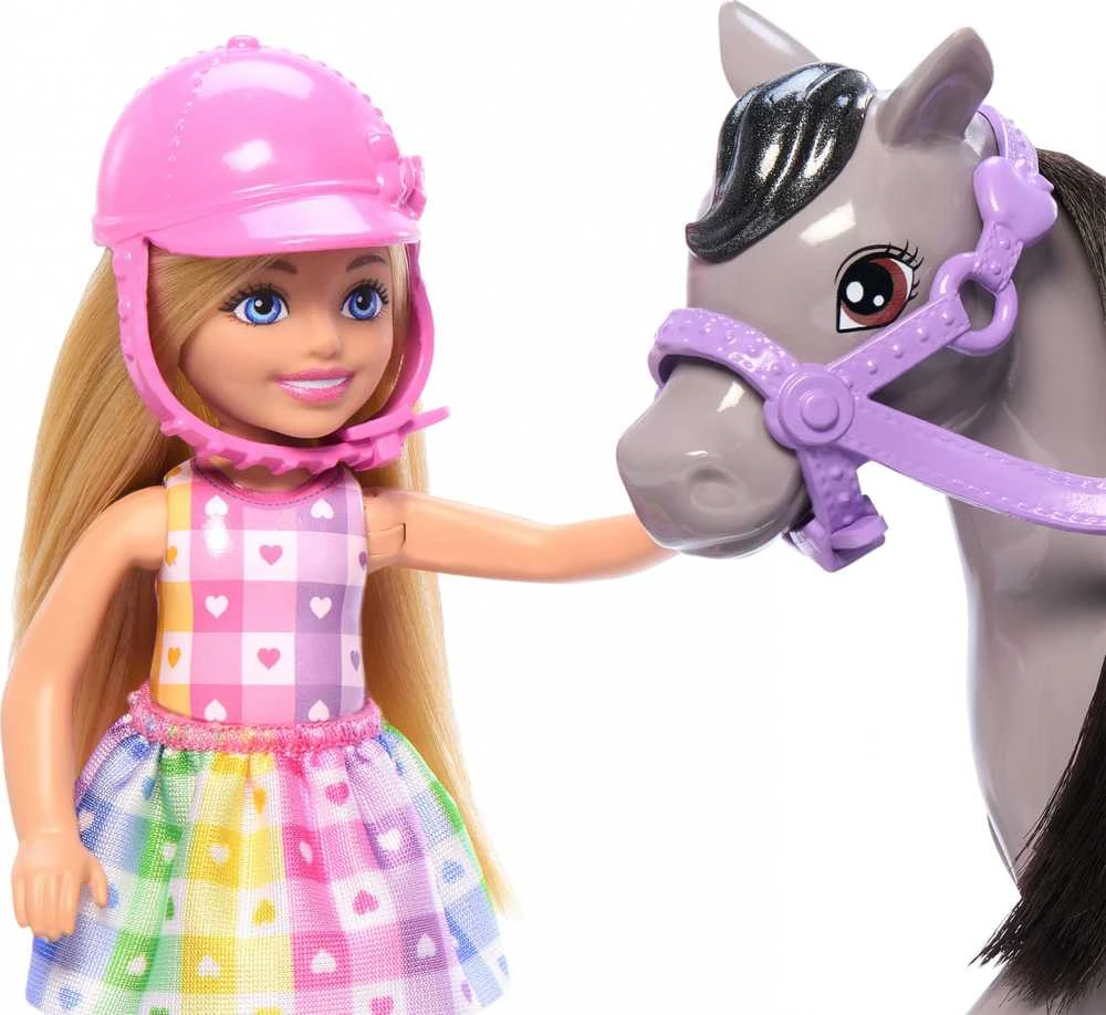 Mattel CHELSEA lėlytės ir ponio rinkinys (HTK29)