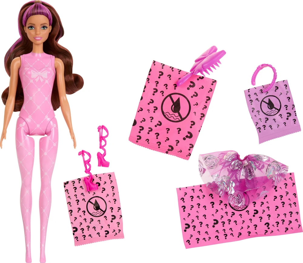 Mattel „Barbie Color Reveal“ siurprizų rinkinys, baleto serija