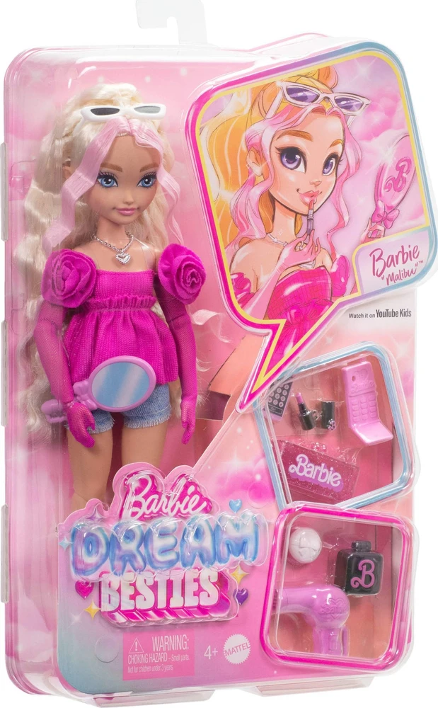 Mattel „Barbie Dream Besties“ lėlė Malibu