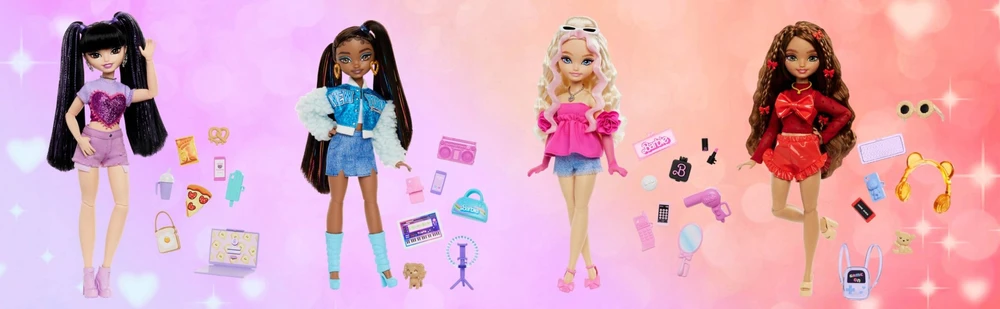 Mattel „Barbie Dream Besties“ lėlė Renee
