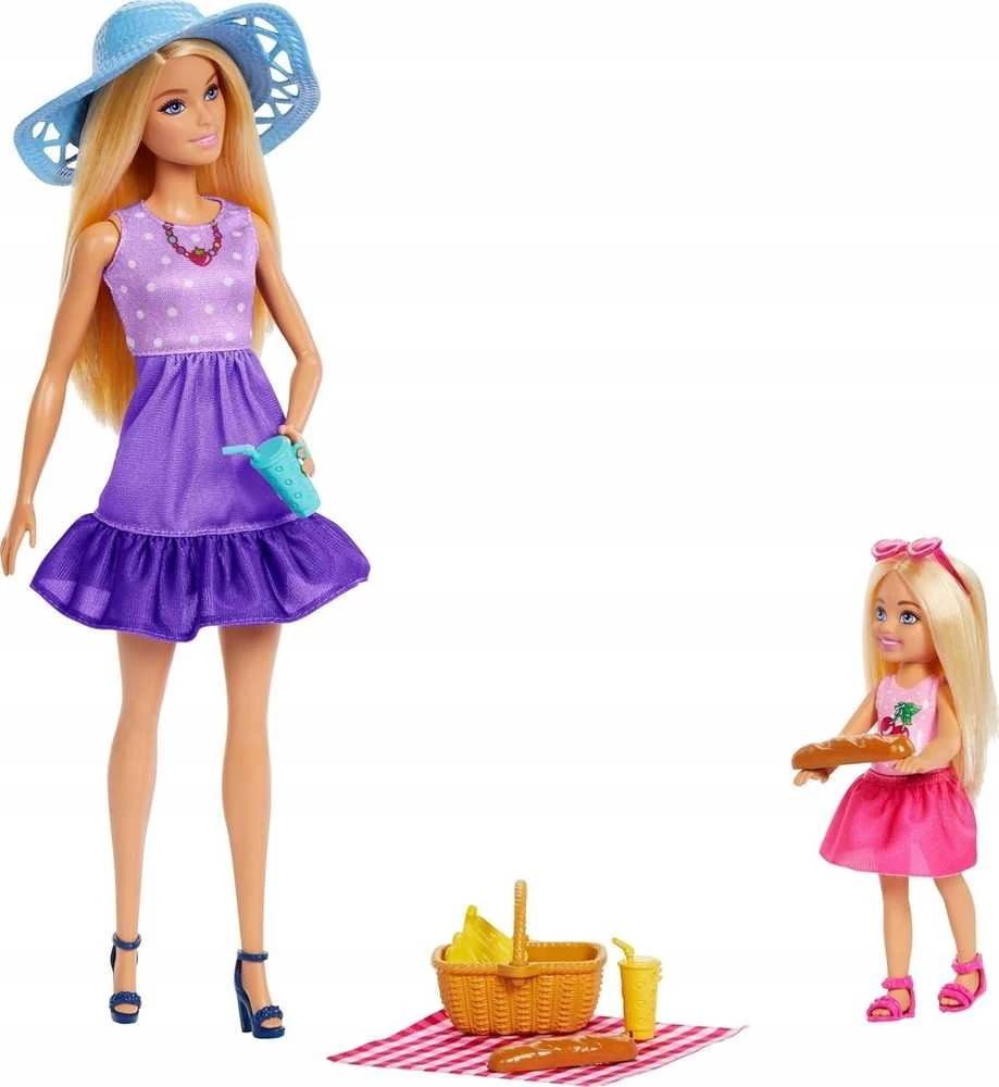 Mattel BARBIE pikniko temos lėlių rinkinys (JBF43)