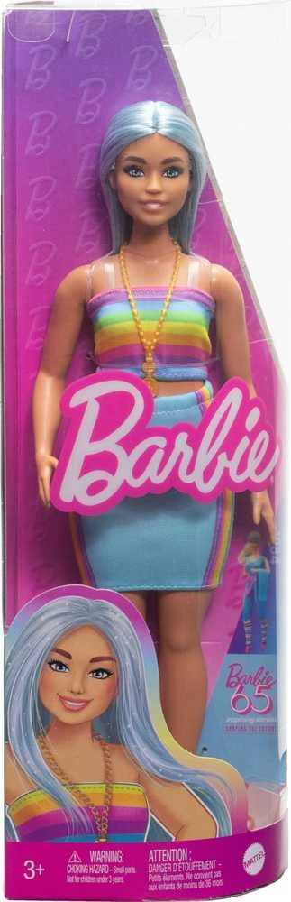 Mėlyna Barbie Fashionistas Doll Mėlyna Hair HRH16
