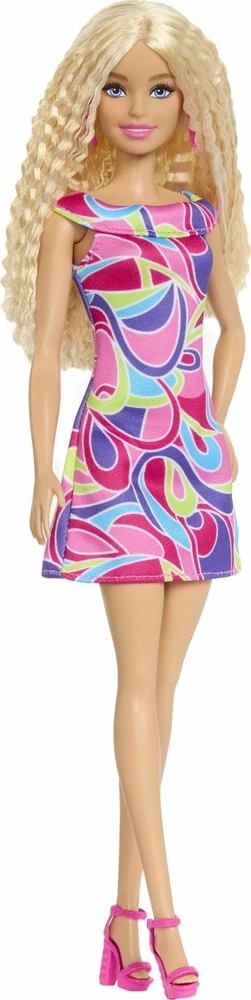 Mattel BARBIE madistė margaspalve suknele (HRH20)
