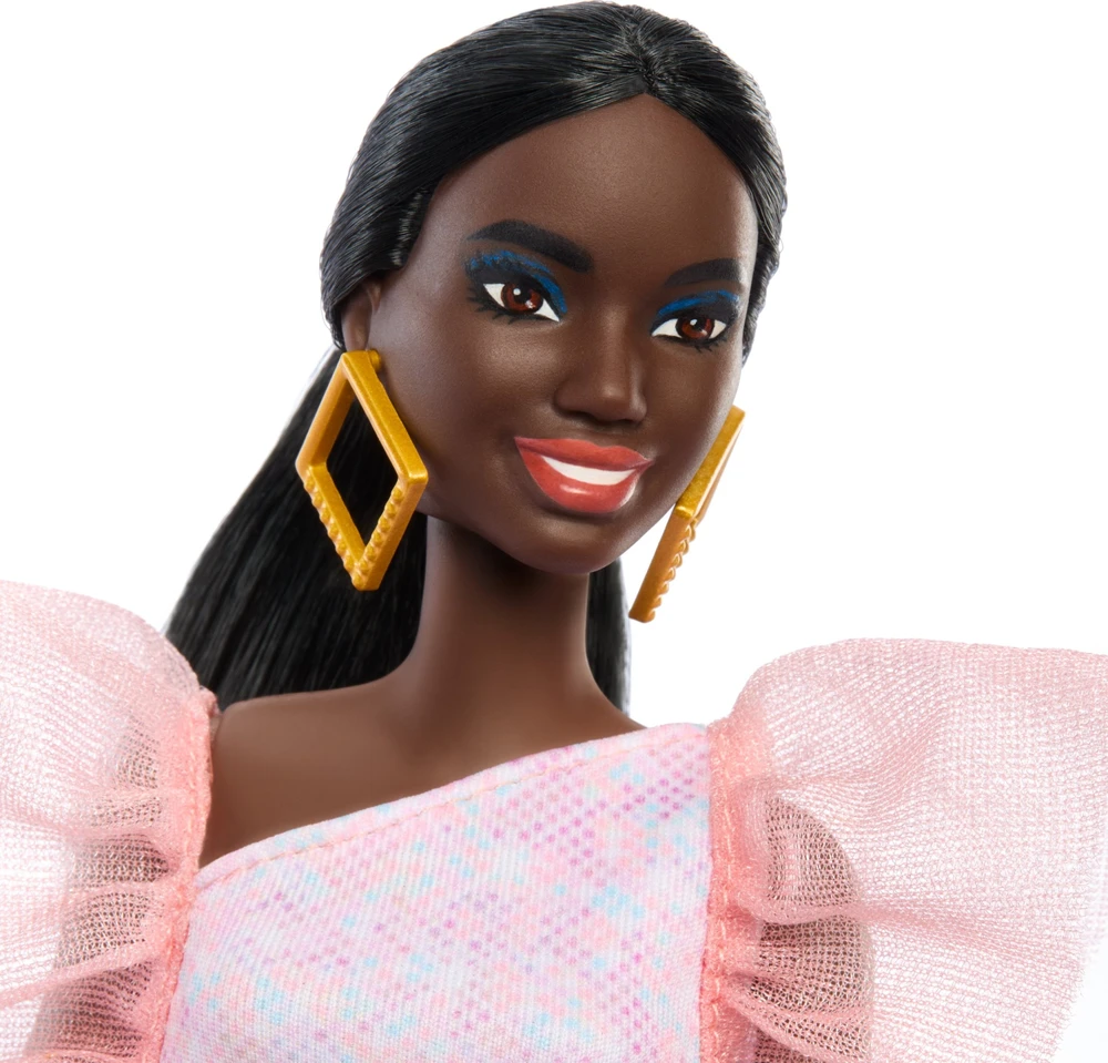 Mattel Barbie Barbė – „Fashionistas Peach Puffy“ (HRH14)