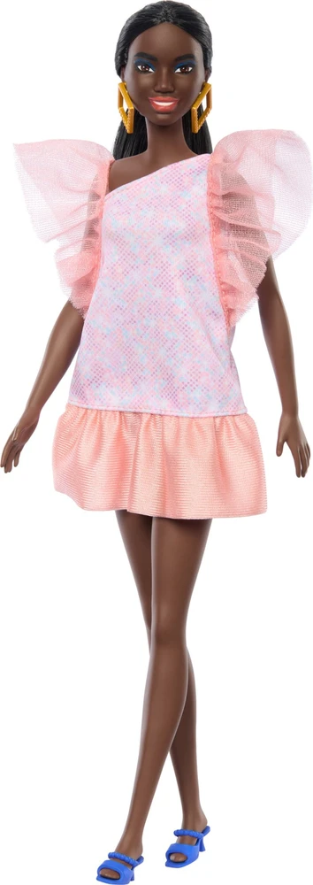 Mattel Barbie Barbė – „Fashionistas Peach Puffy“ (HRH14)