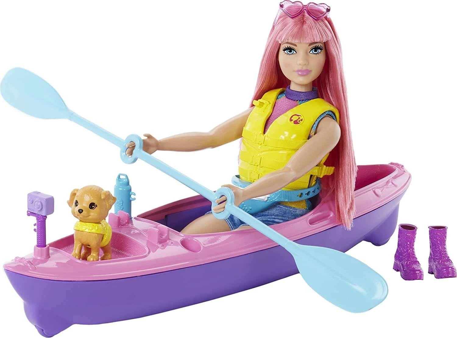 Mattel Barbie Daisy na kempingu+kajak zest HDF75 /4