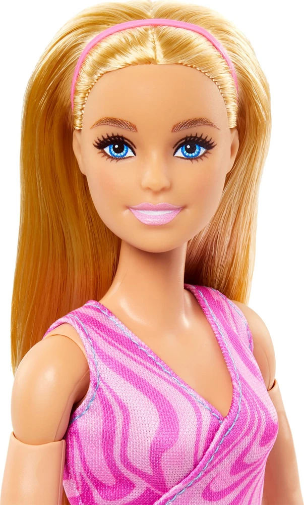 Mattel Made to Move Barbie Doll Skirtas šviesiems plaukams Hair (HRH27) | Mattel