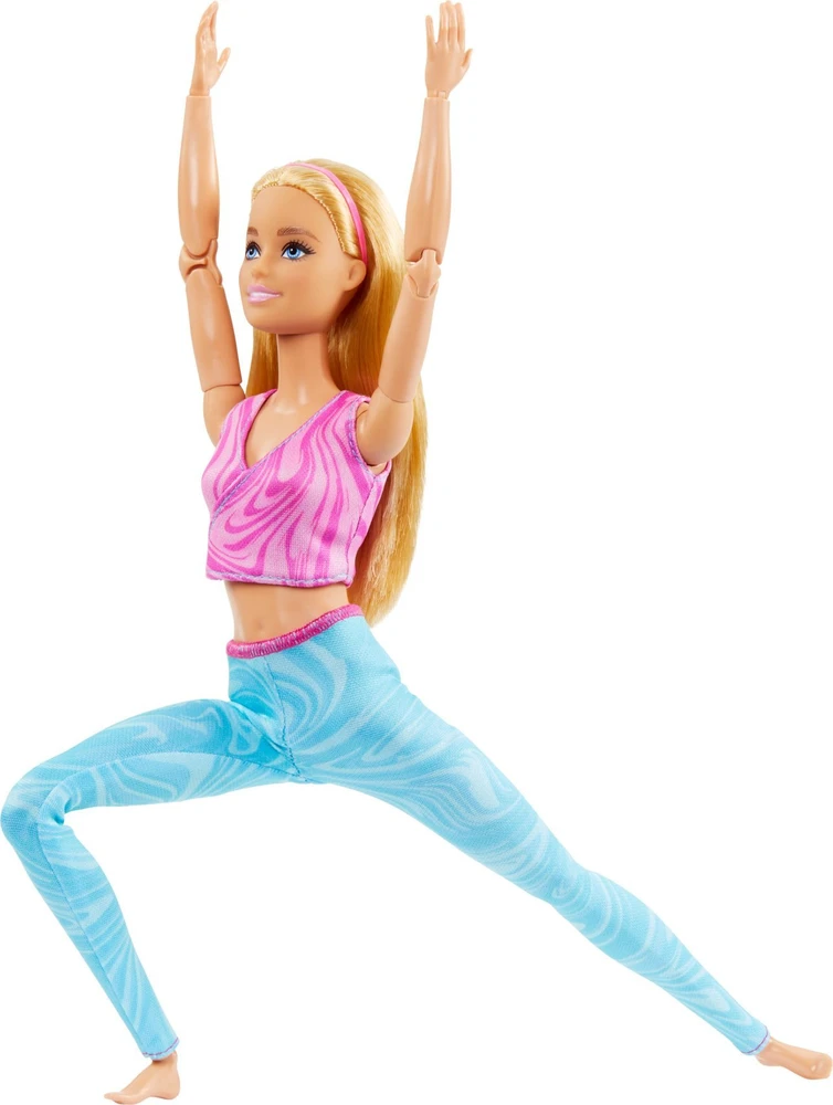 Mattel Made to Move Barbie Doll Skirtas šviesiems plaukams Hair (HRH27) | Mattel