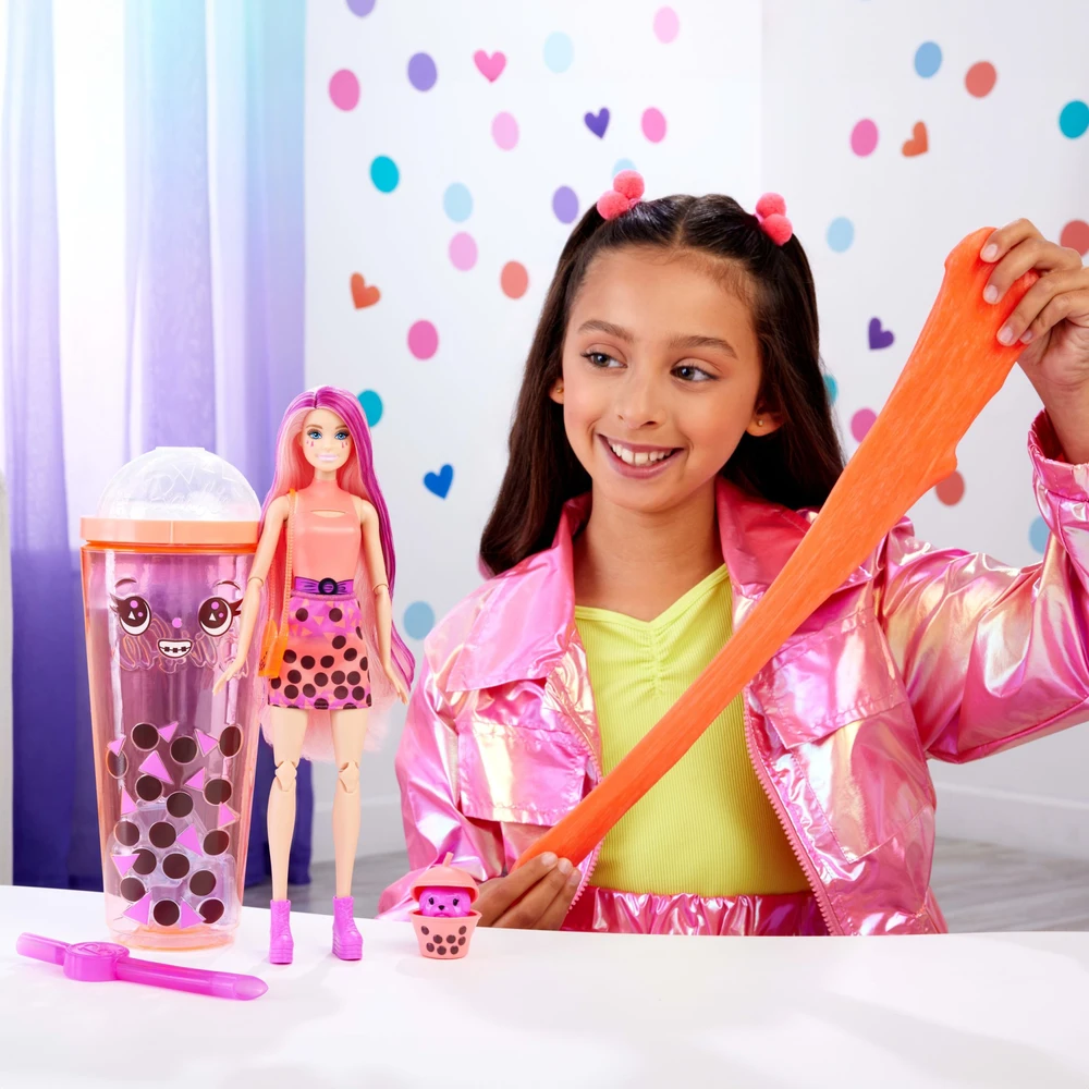 Mattel BARBIE POP REVEAL mango mochi siurprizų rinkinys, burbulinės arbatos serija (HTJ22)
