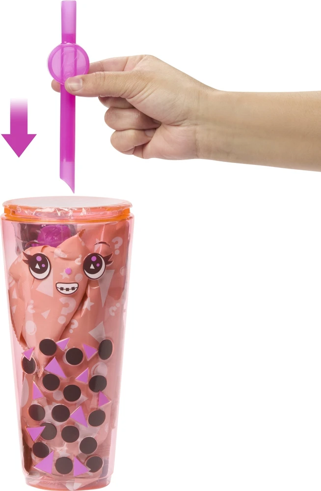 Mattel BARBIE POP REVEAL mango mochi siurprizų rinkinys, burbulinės arbatos serija (HTJ22)