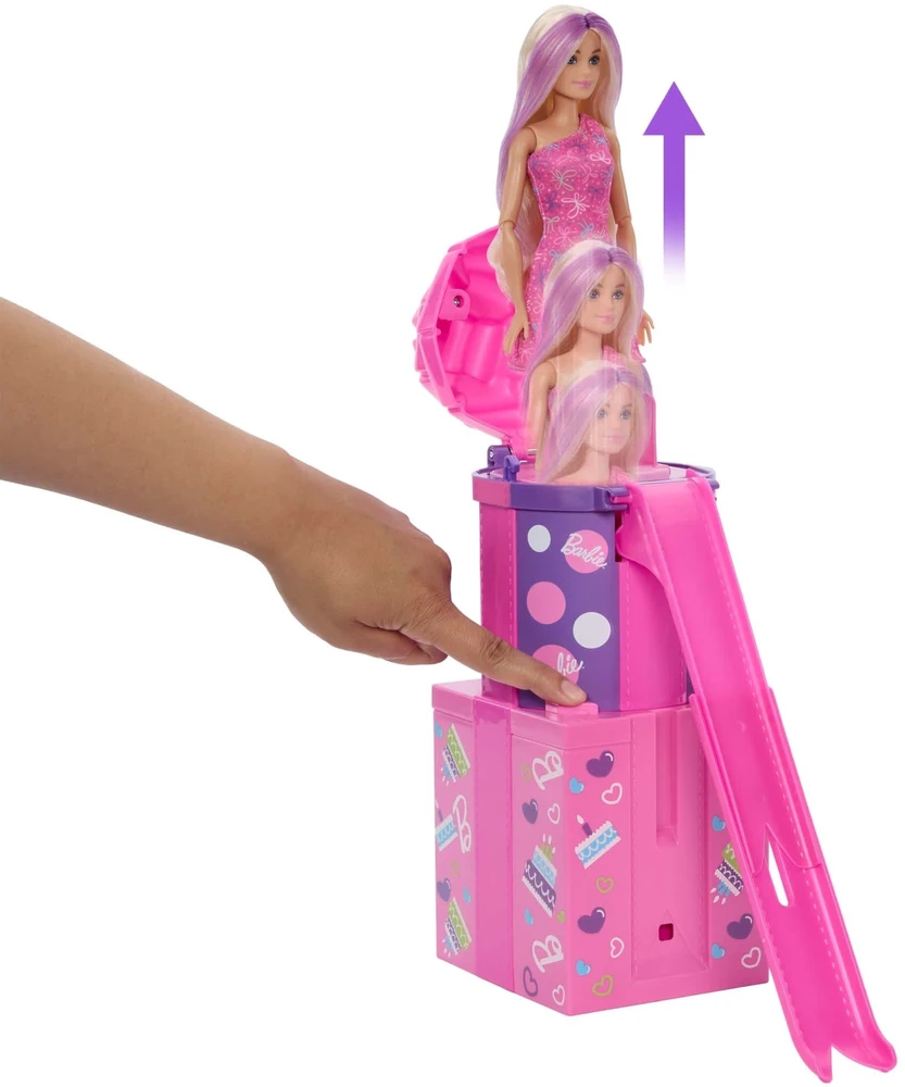 Mattel Lėlė Barbie gimtadienio vakarėlio rinkinys su čiuožykla