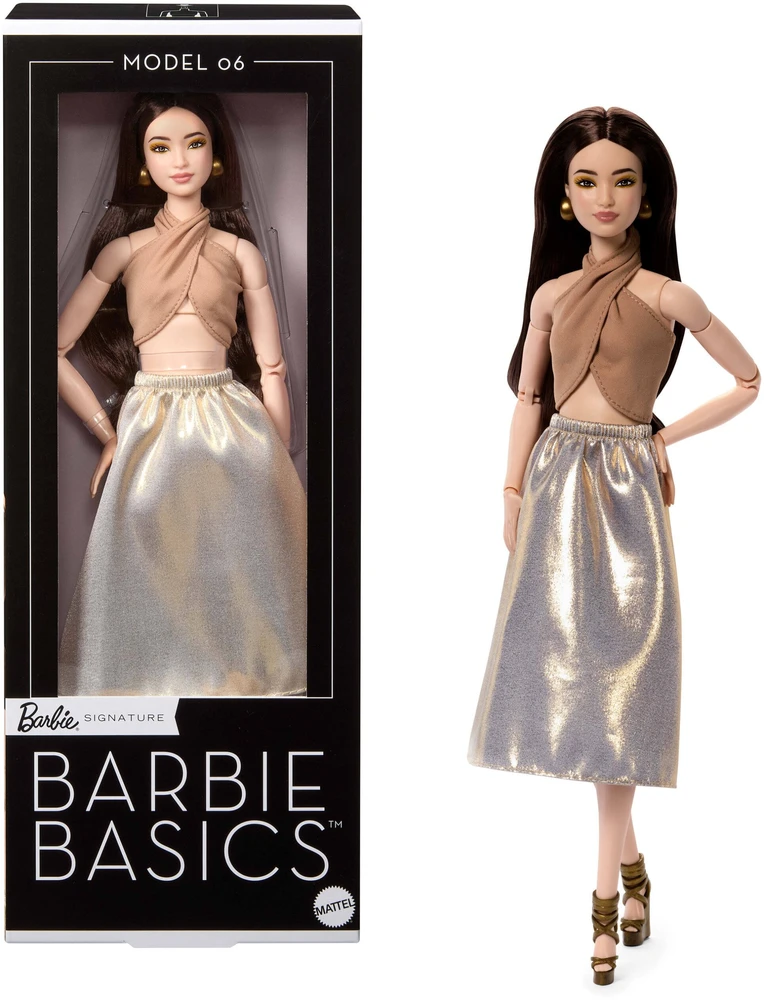 Mattel BARBIE BASICS No6 lėlė (JJX25)